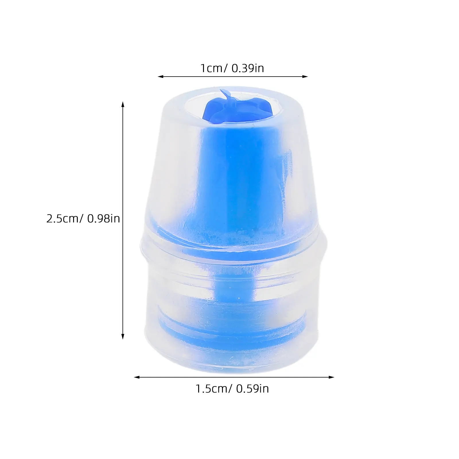 4Pcs Bite Valve for Water Bladder Leakproof Silicone Replacement Mouthpiece Hydration Pack Nozzle for Outdoor Cycling Running