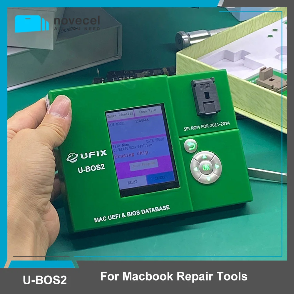 U-BOS2 For Macbook Repair iCloud Unlocks Remove EFI PIN BIOS Unlock Tools Data T2 / M1 Chip ROM Write For Mac 2008-2020