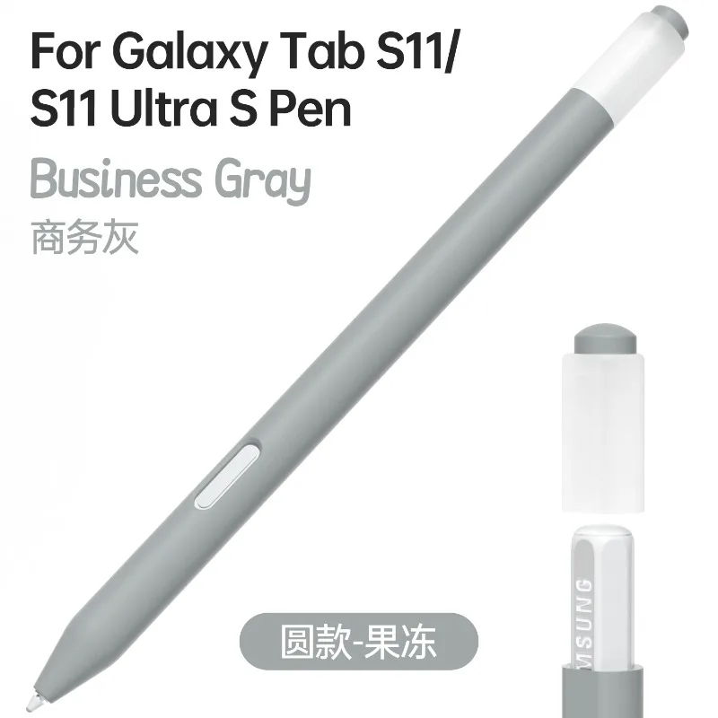 Pen Case for Samsung Galaxy Tab S11 Ultra Tablet Stylus Protective Cover Soft Silicone Soft Shockproof Non-slip Pencil Skin