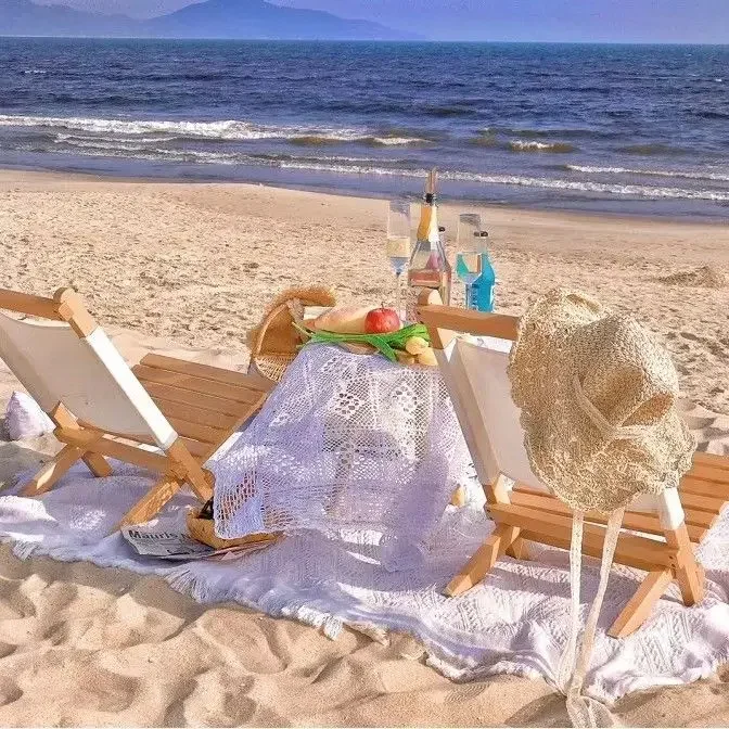 Sedia pieghevole da esterno in legno massello di faggio portatile per il tempo libero campeggio pesca sedia da spiaggia tavolo da picnic tavolo da