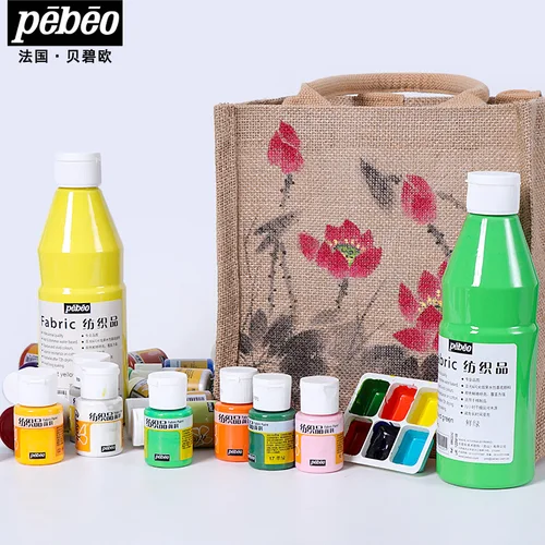 Imagen 2 del producto Pintura permanente para tela, 29ml/500ml, para ropa, pintura textil no tóxica para manualidades de tela, camisetas, zapatos, pantalones vaqueros, bolsas, lona
