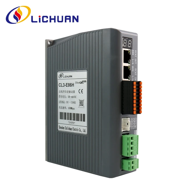 Stepper Driver EtherCAT Stepper Driver CL3-E86H Match for Nema 24 Nema 34 6.8nm 12nm 2 Phase Closed Loop Stepper Driver