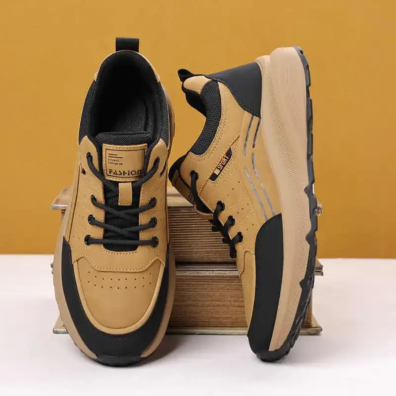 

Increase Height Demi-season Training Boot Golf Grey Shoes Comfortable Men's Sneakers Sports Practice New Fast Super Brand