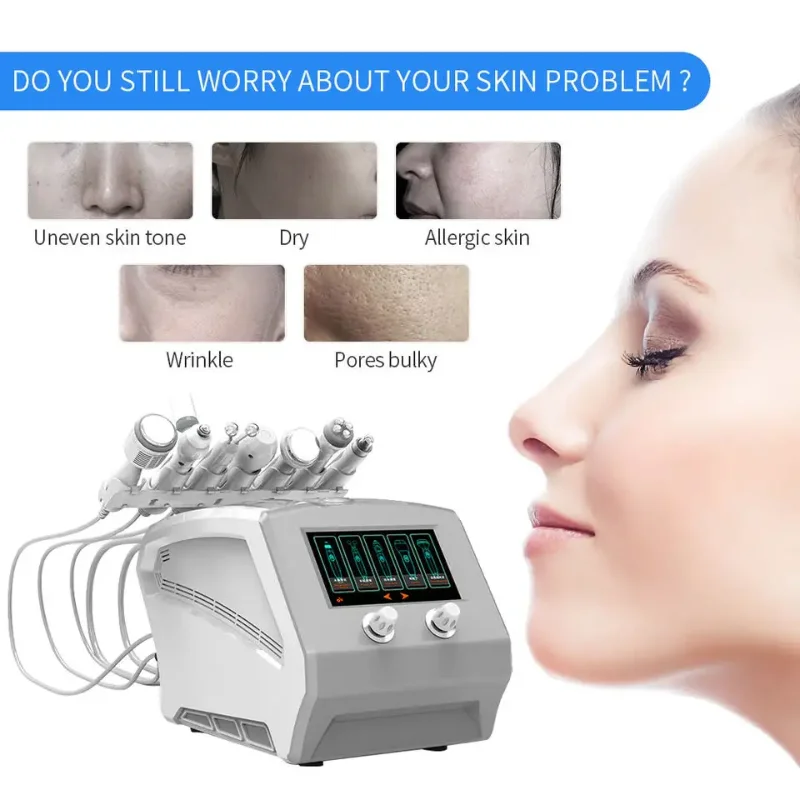 hydra dermabrasion beauty machine for face cleaning oxygen skin tighten oxygen therapy facial machine