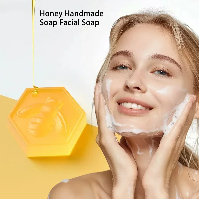 Handmade Soap Facial and Bath Whitening Soaps Body Care Deep Clean Skin Oil Control Soothing Body Brighten White Care Products