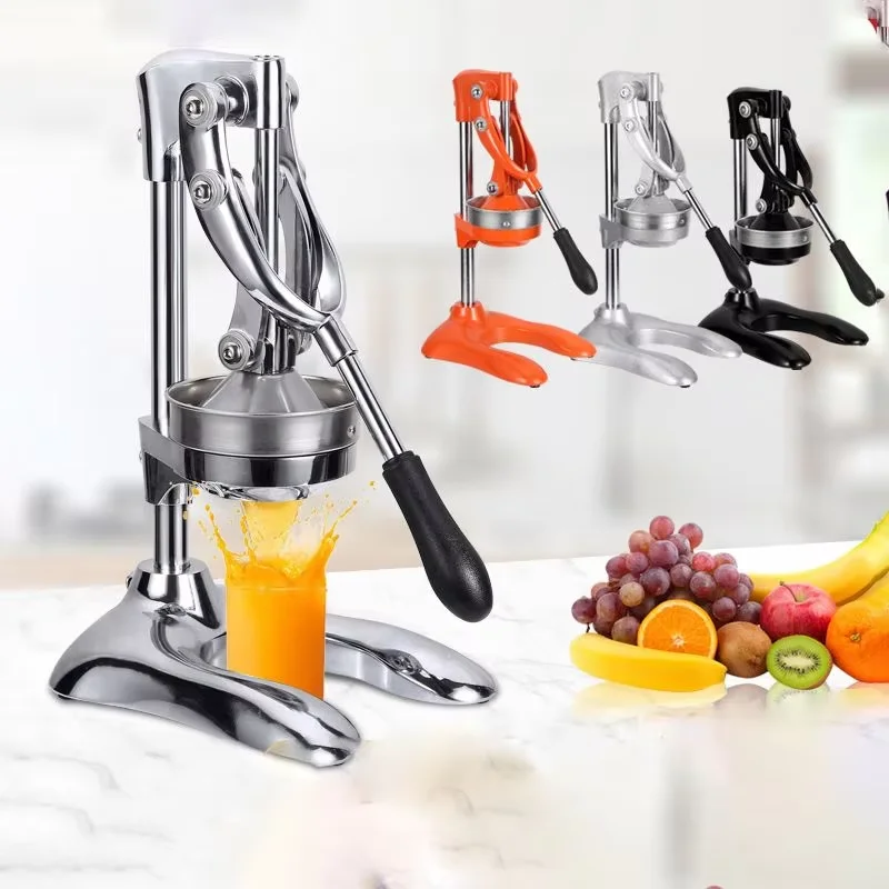 TEBAK Factory Price Food Fruit Extractor Citrus Orange Lemon Squeezer Stainless Steel Multifunctional Manual Juicer Machine