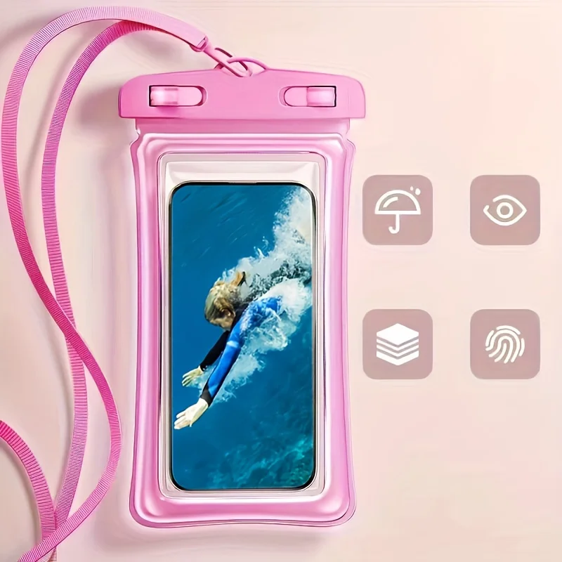 Wasserdichte Handyhülle, langlebige Dichtung, perfekt zum Surfen, schwimmender Airbag, Ihr Abenteuerbegleiter für Sommer-Outdoor-Sportarten