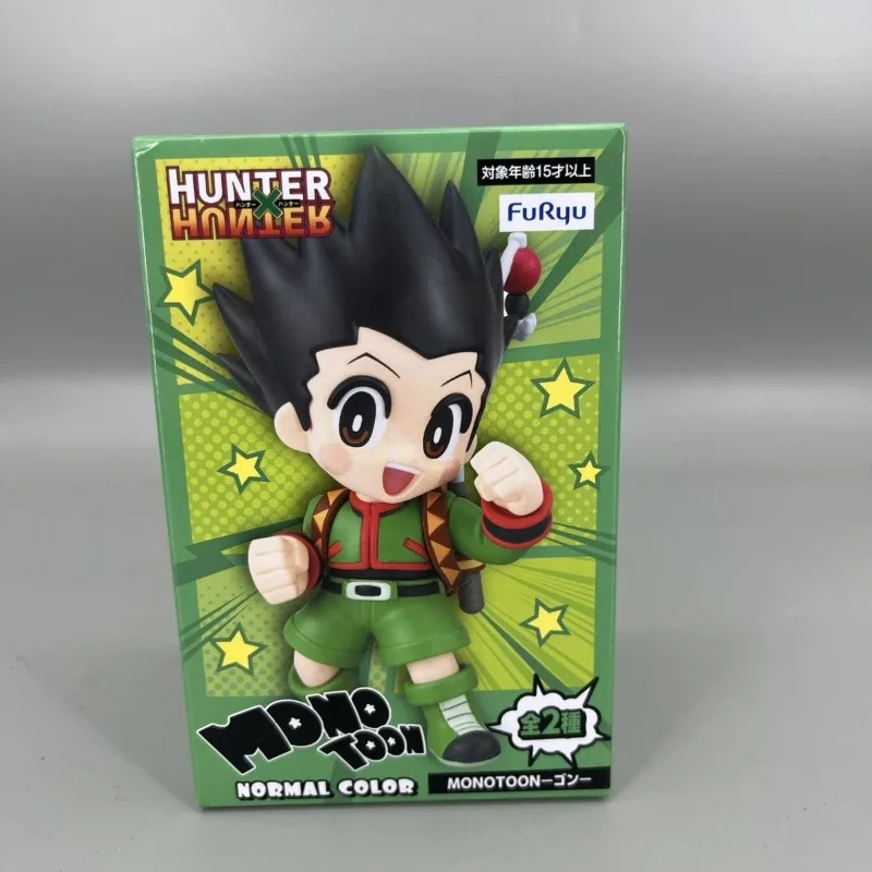 Original japonés Bandai Banpresto HUNTER Anime GON · FREECSS muñeca colección decoración chico juguete regalo figuras de acción