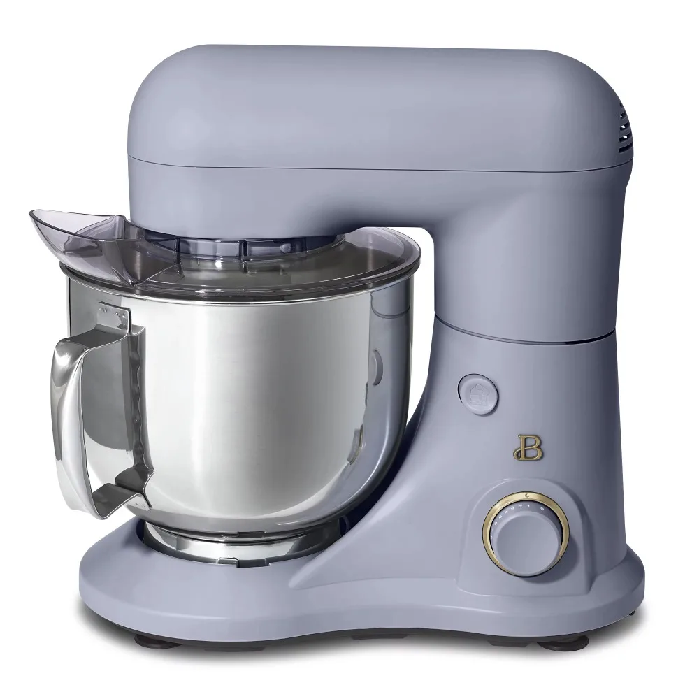 2023 New Beautiful 5.3 Qt Stand Mixer, Lightweight & Powerful with Tilt-Head, Cornflower Blue