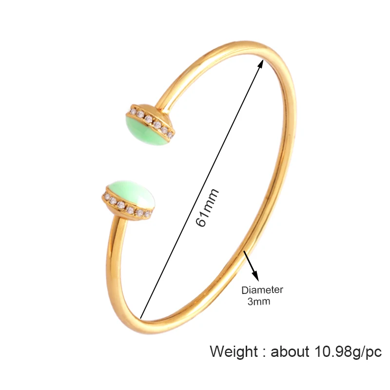 Newest Sweet Romantic Colorful Neon Enamel Oil Dropped Zircon Bracelet,Fashion Handmade Bangle Jewelry Party Summer Beach Gift