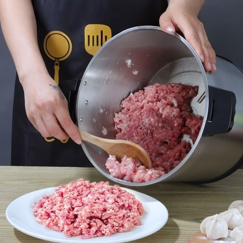 6/8/12L Large Capacity Food Processor Meat Grinder Vegetable Blender Fufu Pounding Machine for Yam Mixer view 4