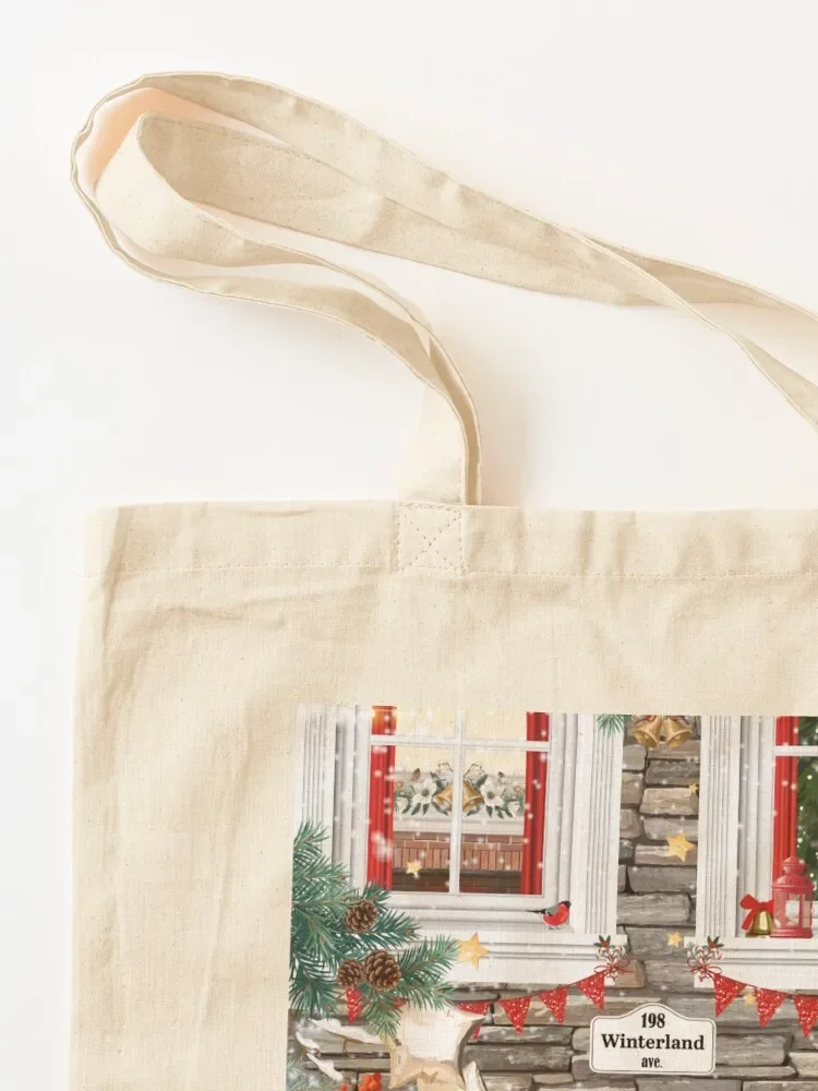 Christmas Bookstore Tote Bag Candy bags university shopper bag reusable shopping bag bags for women