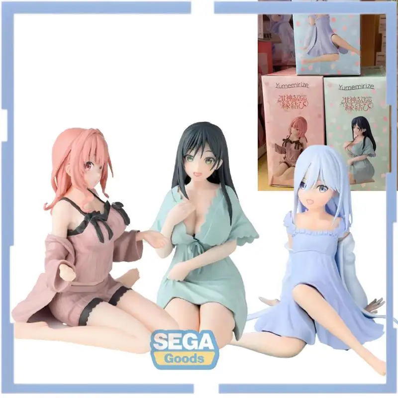 

Original Sega Tying The Knot with An Amagami Sister Asahi Yae Yuna Amagami Yumemirize Pvc Anime Figure Model Collector Toy Gift
