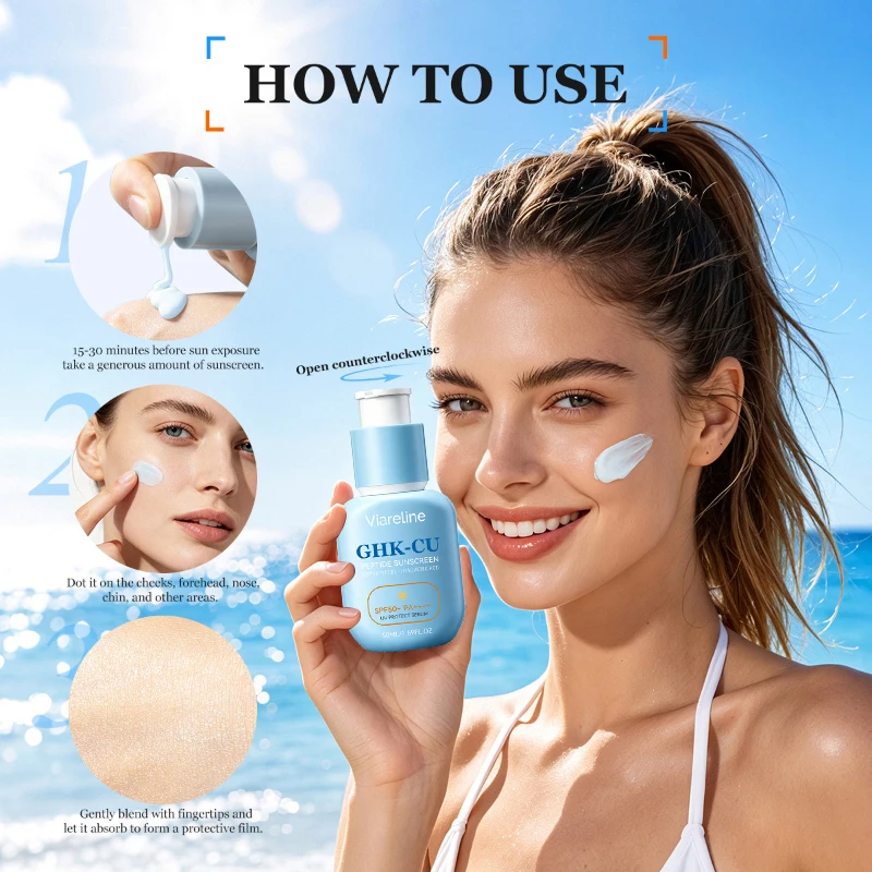 โลชั่นกันแดด Ghk-cu Blue Coppe - Spf 50 Waterproof Sunscreen บทวิจารณ์และราคา
