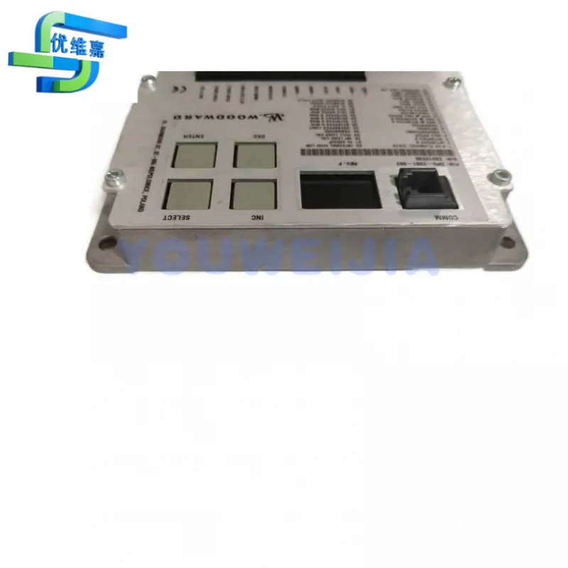 Woodward imported speed control plate, model DPG-2201-002 replaces 8270-1004
