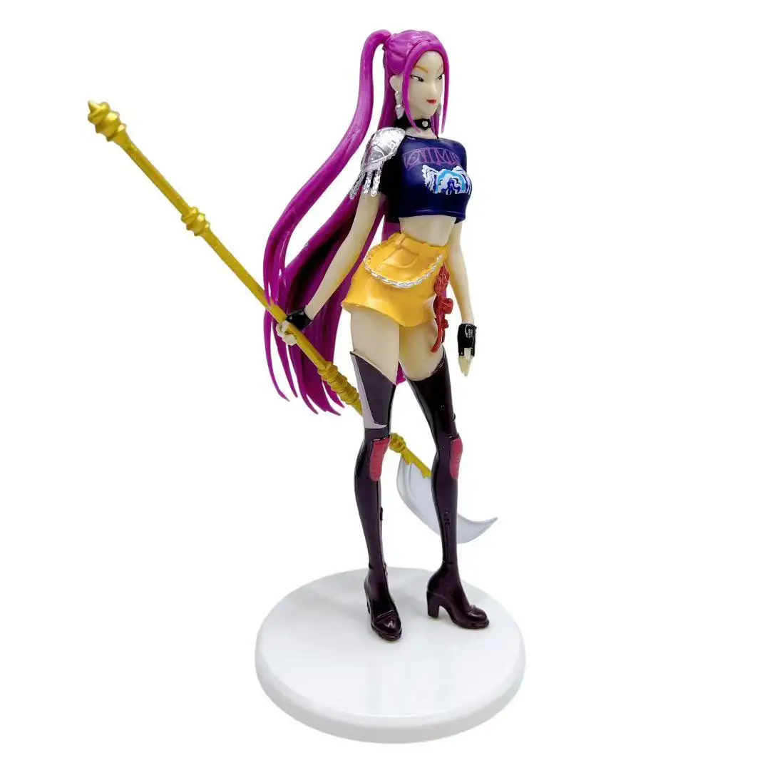 20 cm/7.87 inch Anime KPop Demon Hunter Standbeeld Speelgoed Pop Rumi Zoey Action Figure PVC Model Desktop Ornament speelgoed Fans Verjaardagscadeau