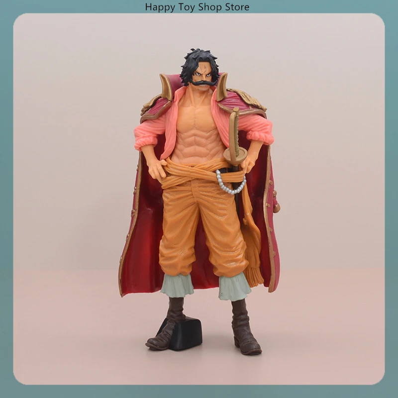 

22cm One Piece Koa Art Gol D Roger The Pirate King Anime Action Figure Model Statue Collection Desktop Decoration Ornament Toys