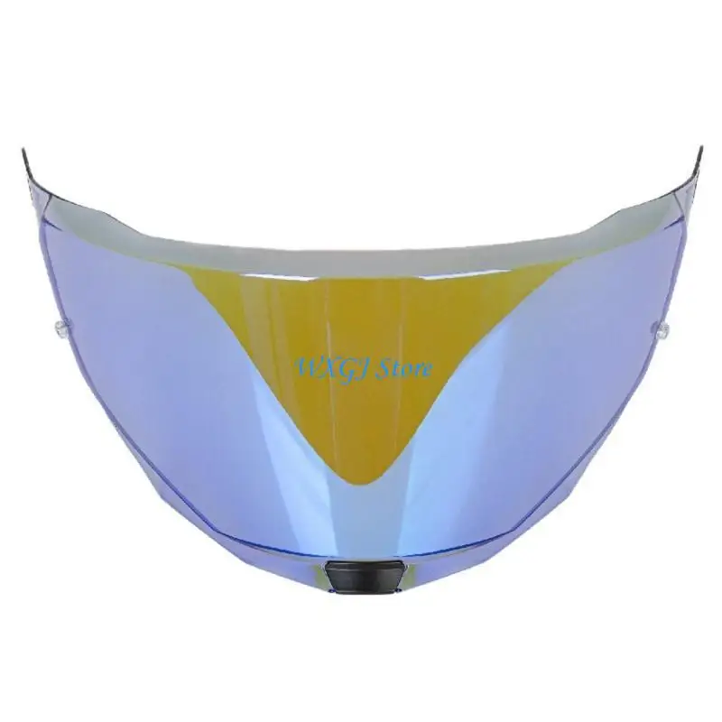 

37JE Optically Clear Helmets Lens Scratch Resistant Helmets Lens Quick Installation Clear Lens Motorcycle Spare for MX-701
