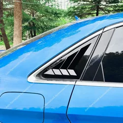 아우디 A3 S3 RS3 8V 8Y 세단 뒷 창 루버 A3 TFSI TDI 리무진 후면 삼각형 창 그늘 스포일러 Bodykit 2016-2024