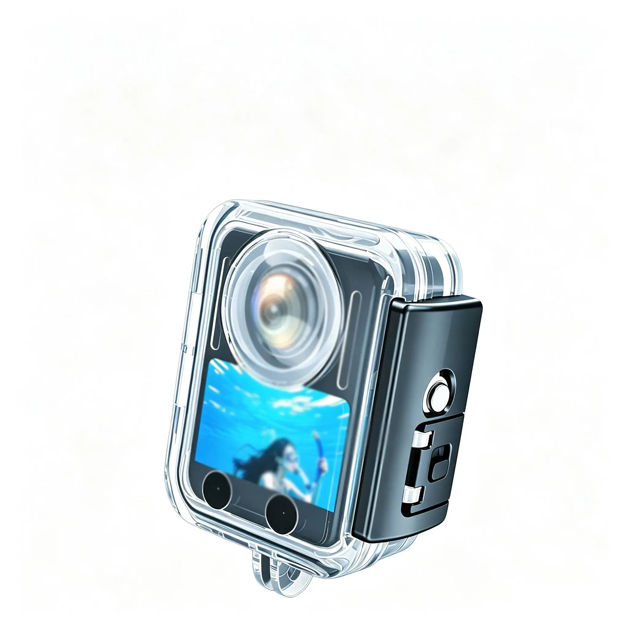 Underwater Dive Case Compatible with For DJI For Osmo 360 II 60M Waterproof Protection ABS Construction 9x5x10cm