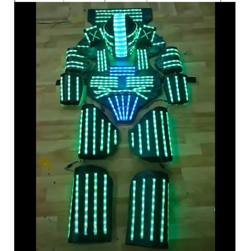 LED Robot suits/LED Costume /LED Clothing/Light suits/ Kryoman robot/ david robo 2019