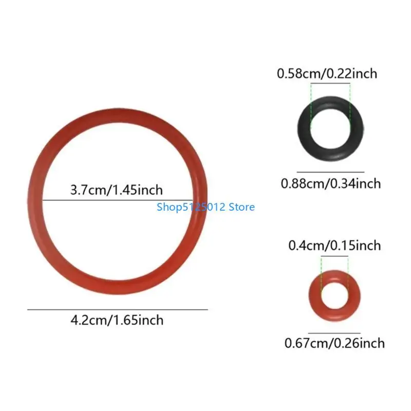 G8TC 50 упаковки силиконовые герметичные кольца прокладки кофемашины Силиконовые прокладки уплотнения легко установить для машин