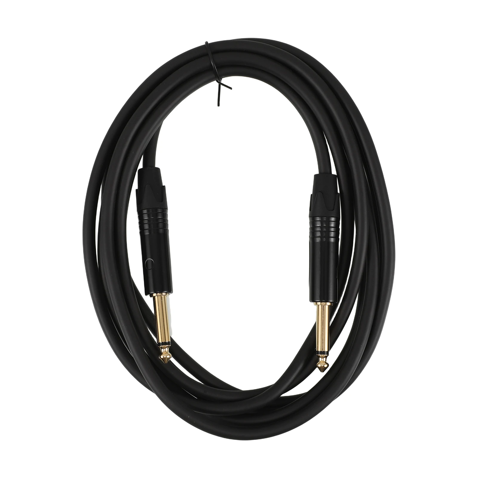 

Electric Guitar Audio Cable Instrument Bass Wire Cord to Amplifier Flat Patch Cables for Gilded