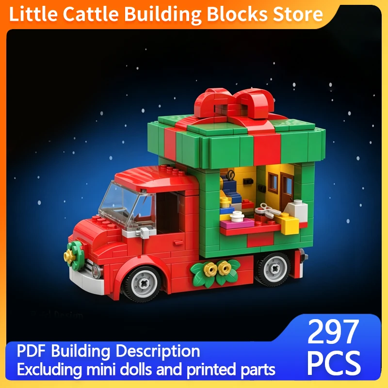 city-car-model-moc-building-bricks-christmas-gift-truck-modular-technology-toys-suit-display-christmas-ideal-gift
