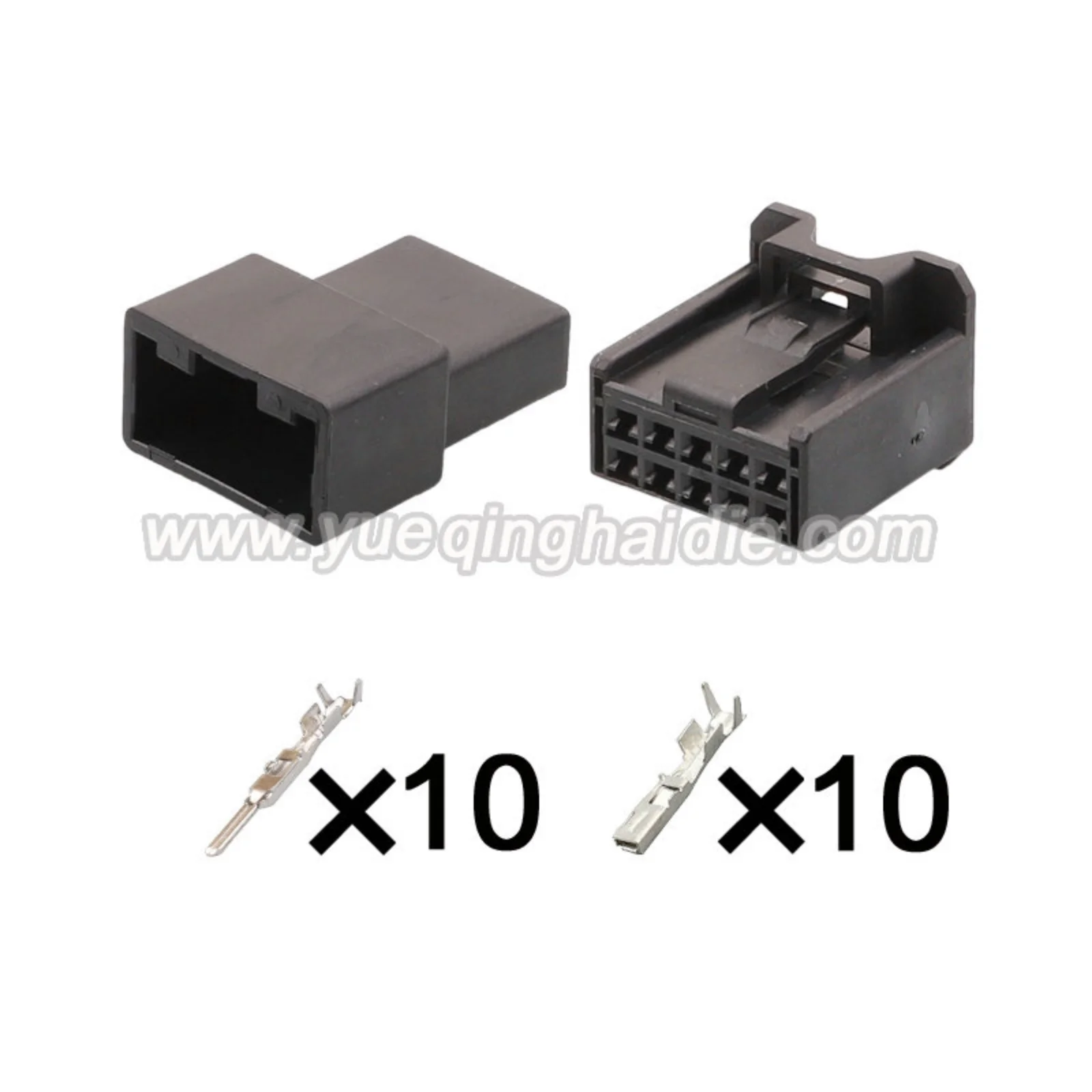 10-PIN Unsealed Automobile Electric Cable Connector 1.5mm Series Male Female Connectors Cable Plug For Toyota 7289-7613-30