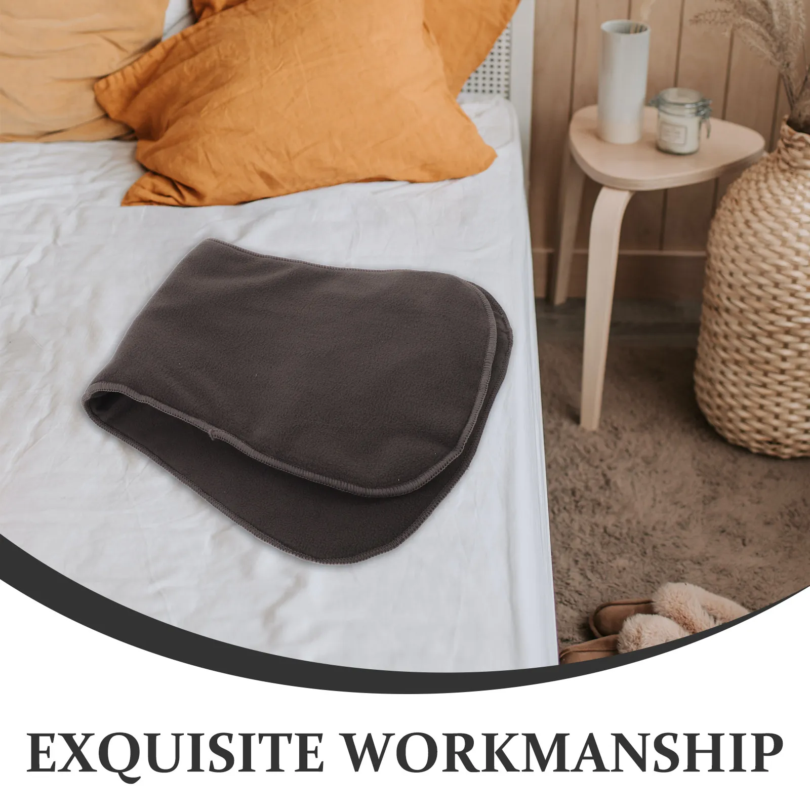 2Pcs Reusable Washable Adult Urine Pads Bone Design Waterproof Bed Pad with Liquid Locking Tech Soft Fiber Surface for Nighttime