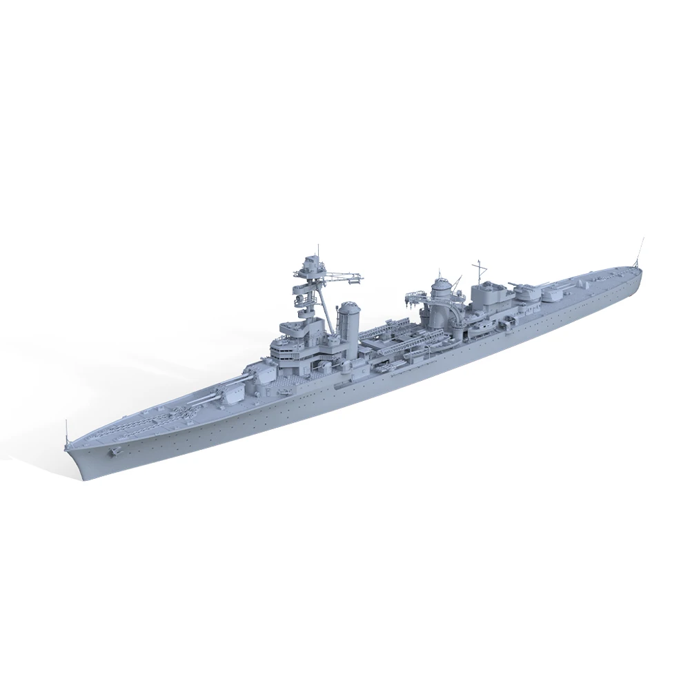 SSMODEL SSC584 1/2000 1/3000 Military Model Kit  France Navy Colbert Cruiser Full Hull