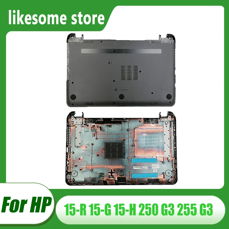 

New Laptop Case For HP 15-R 15-G 15-H 250 G3 255 G3 Bottom Case Cover With VGA Port 754213-001 Black