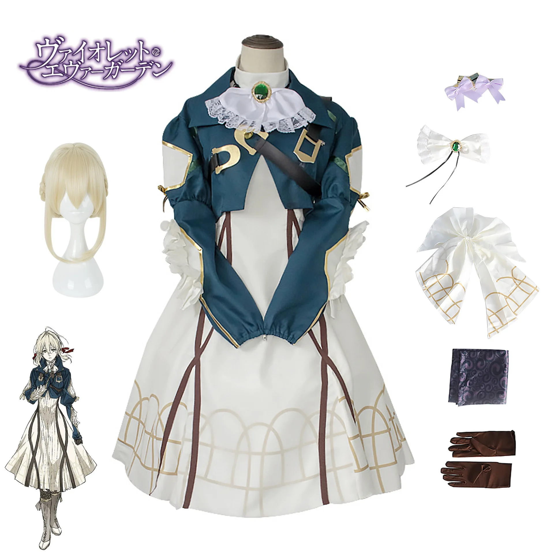 

2025 Violet Evergarden Cosplay Costume Micro Orieta Ifv Gordun Anime Ccosplay