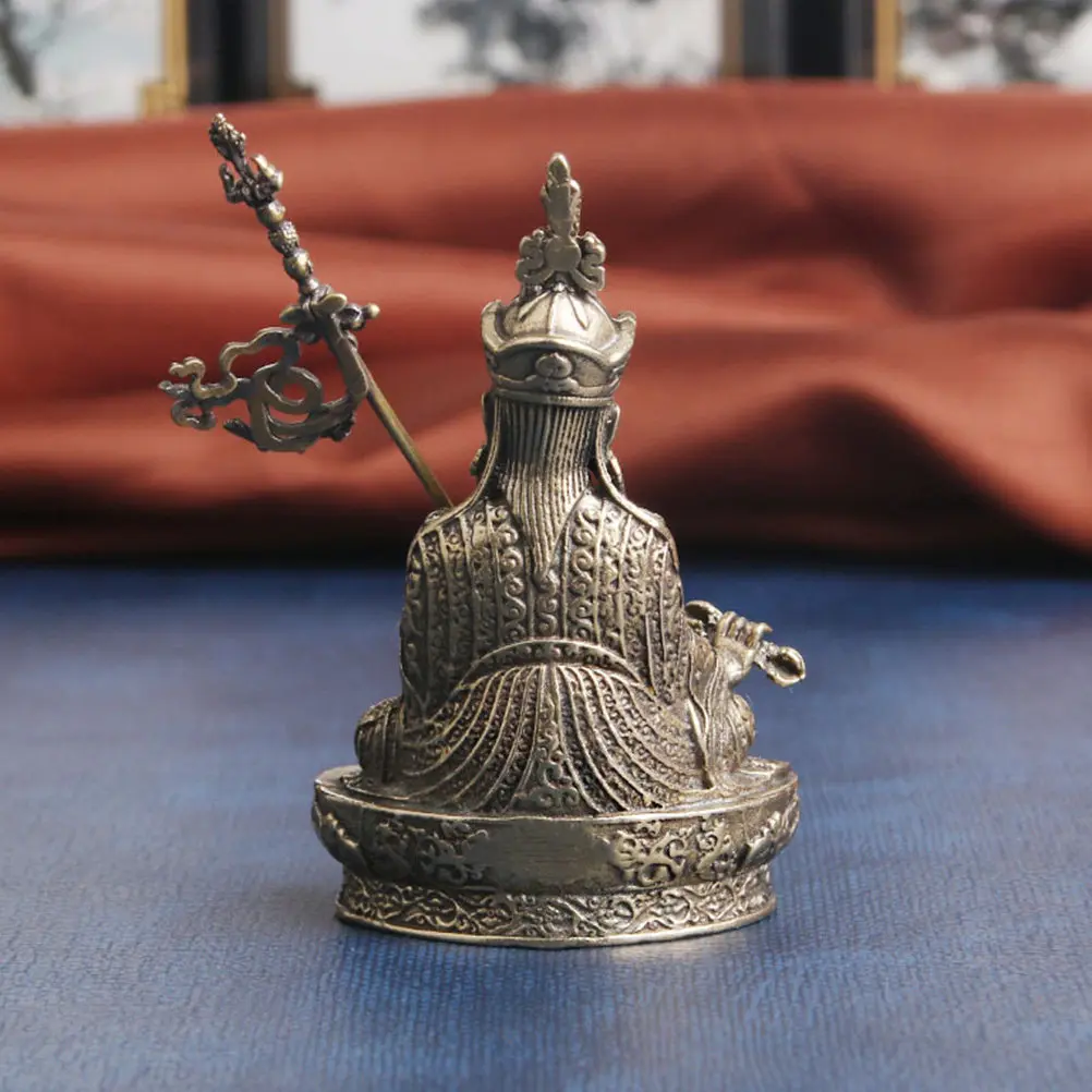 Brass Bodhisattva Decoration Design Desktop Ornament for Living Room Bedroom Study Buddhism Statue Decor Premium Crafted