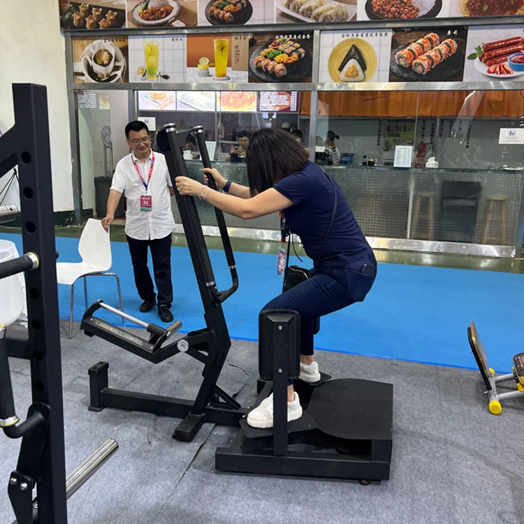 

Gym Equipment Sport Exercise Plate Loaded Glute Training Glute Building Standing Abductor Outer Thigh Machine Abductors
