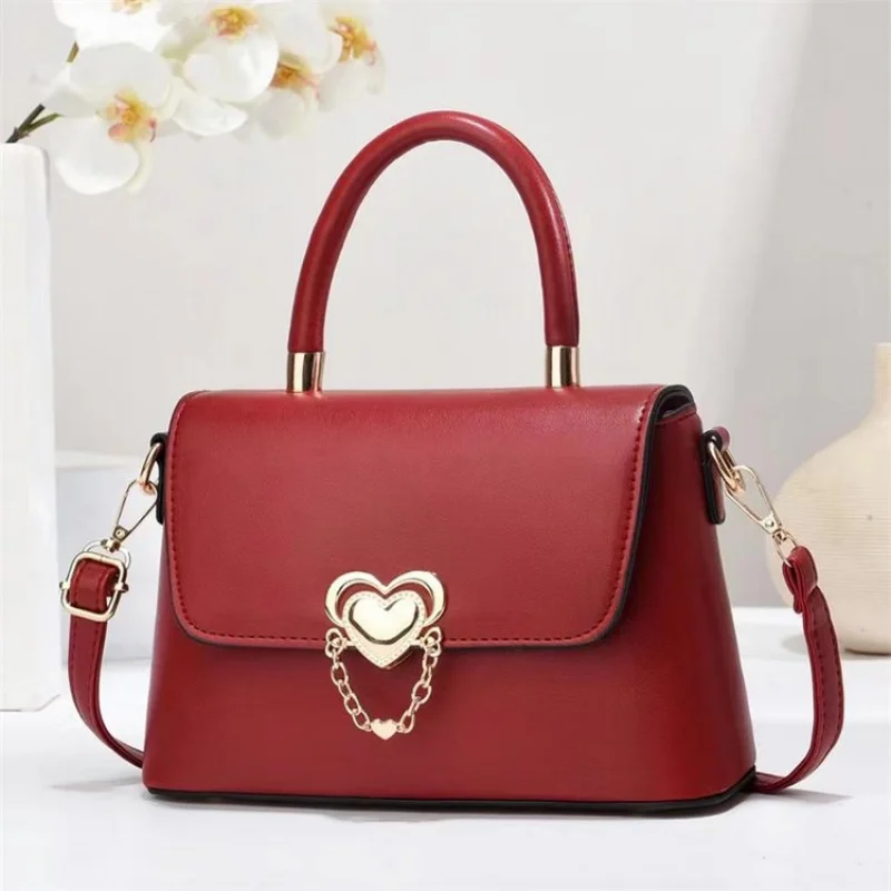 

Luxury Brand Fashionable Leather Women's Shoulder Bag Elegant Classic Paris Chic Finish Trendy Daily Vintage Bag​