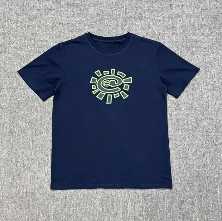 2026 Men Classic Basic Short Sleeve Beauty Trend High Street Summer Loose Cotton Couple T-shirt