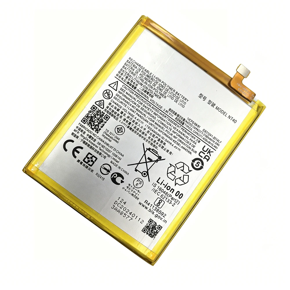 4000mAh Battery For Motorola NT40,G Pure (2021) /E20,XT2163/XT2155,OEM Standard free tool Replacement Batteries Bateria Batterij