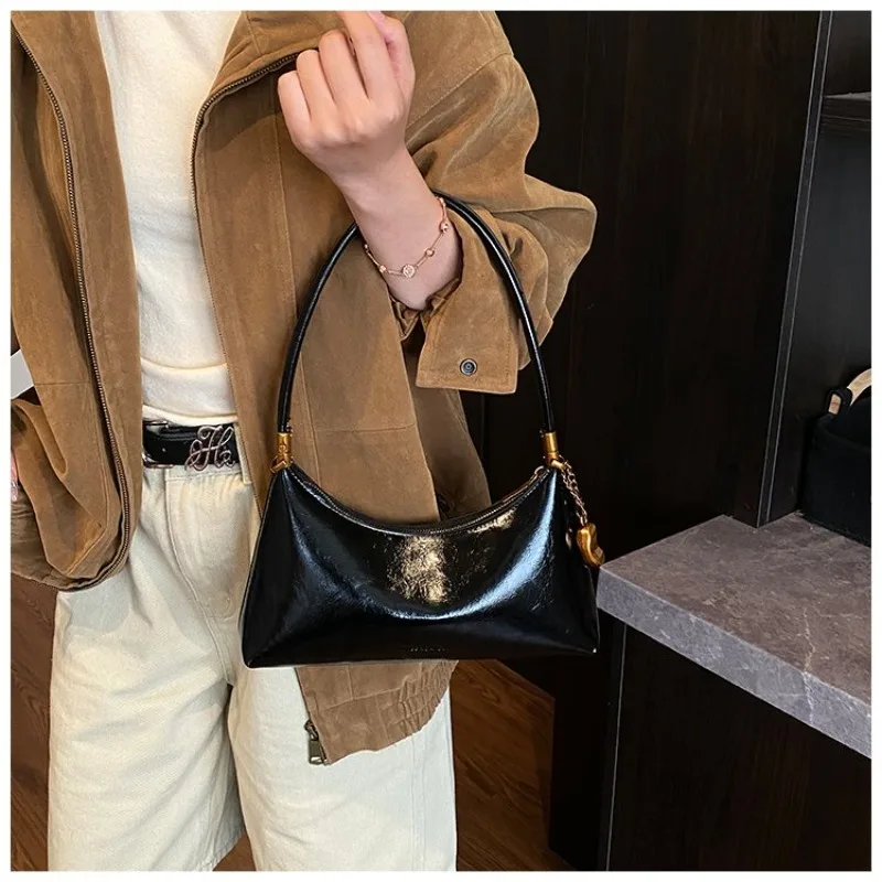 

Яркая кожаная сумка-мессенджер Vivid Fresh Season: элегантный парижский винтажный дизайн, повседневная простая сумка-тоут для женщин, весна-лето