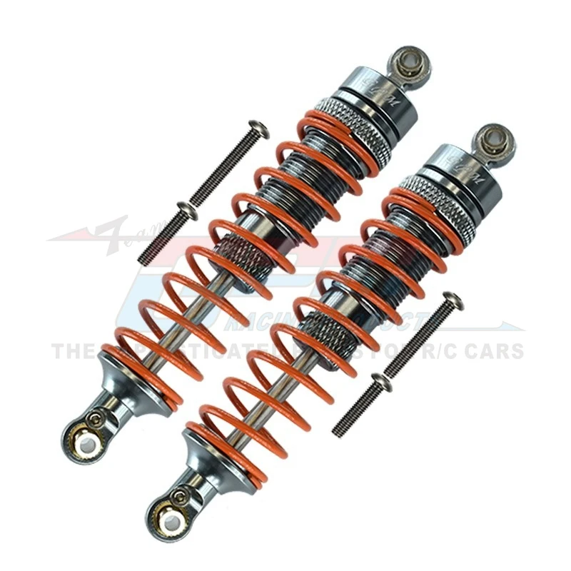 Gpm Metalen Bold 102Mm Voorste Schokdemper Ar330550 Voor Arrma 1/8 Tyfon 1/10 Graniet Big Rock Crew Senton 4X4 3S Upgrade Onderdelen