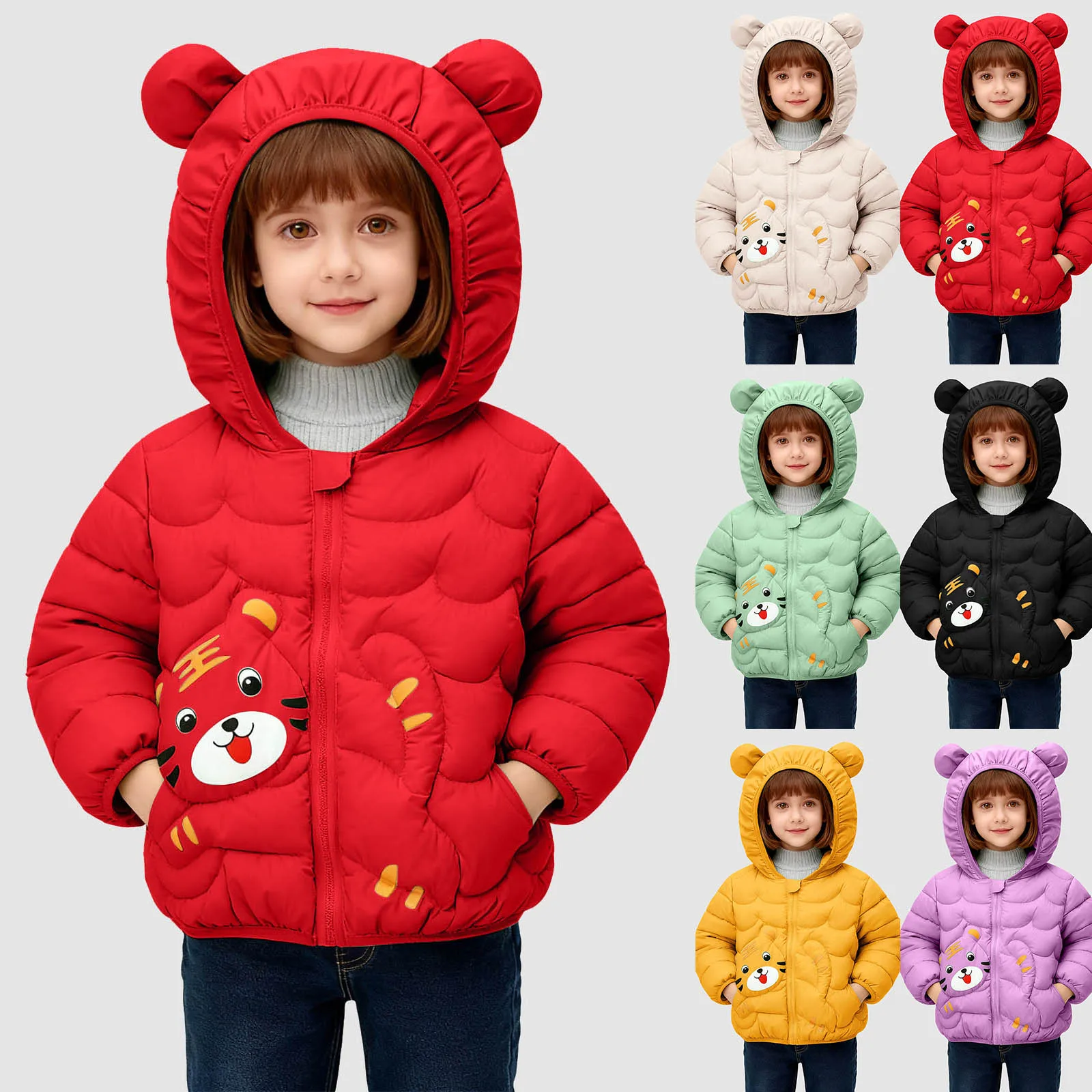

Winter Jacket Big Boys Childrens Winter Cotton Padded Jackets For Boys And Girls h And Hooded Winter Jacket for Boys