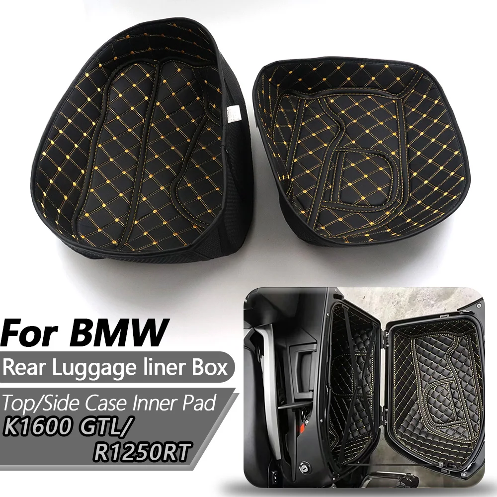 For BMW R1250RT K1600GTL K1600 Lnterior Pannier Linings Suitcase Inner Pad Top Box Side Case Shock-absorbing Pads