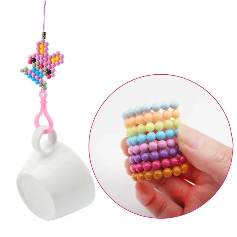DIY 5mm 2800 stücke perle Set Refill Perlen Puzzle Kristall Wasser Spray magische Perlen Set Ball Spiele 3D handgemachte Magie Spielzeug Für Kinder