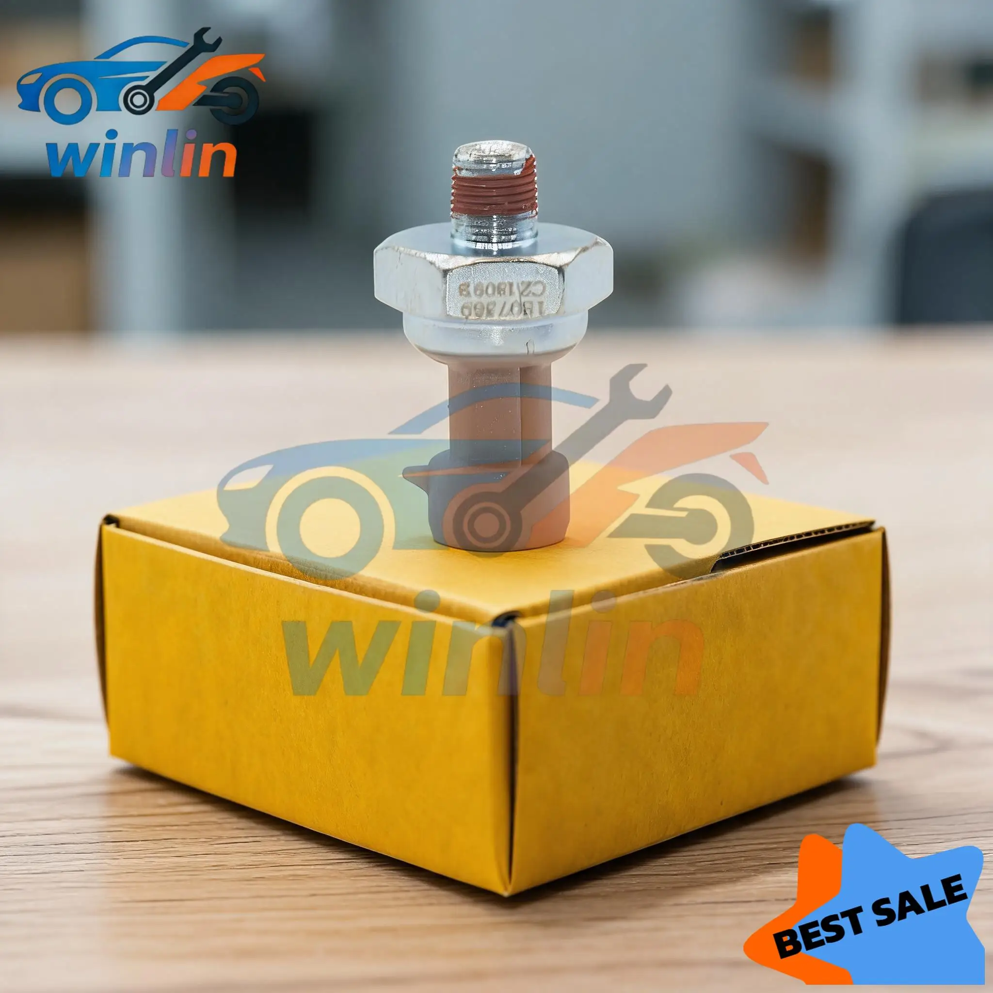 OEM 1807369C2 Engine Oil Pressure Sensor for Navistar DT466E/DT466/I530E/HT530 1995-2007