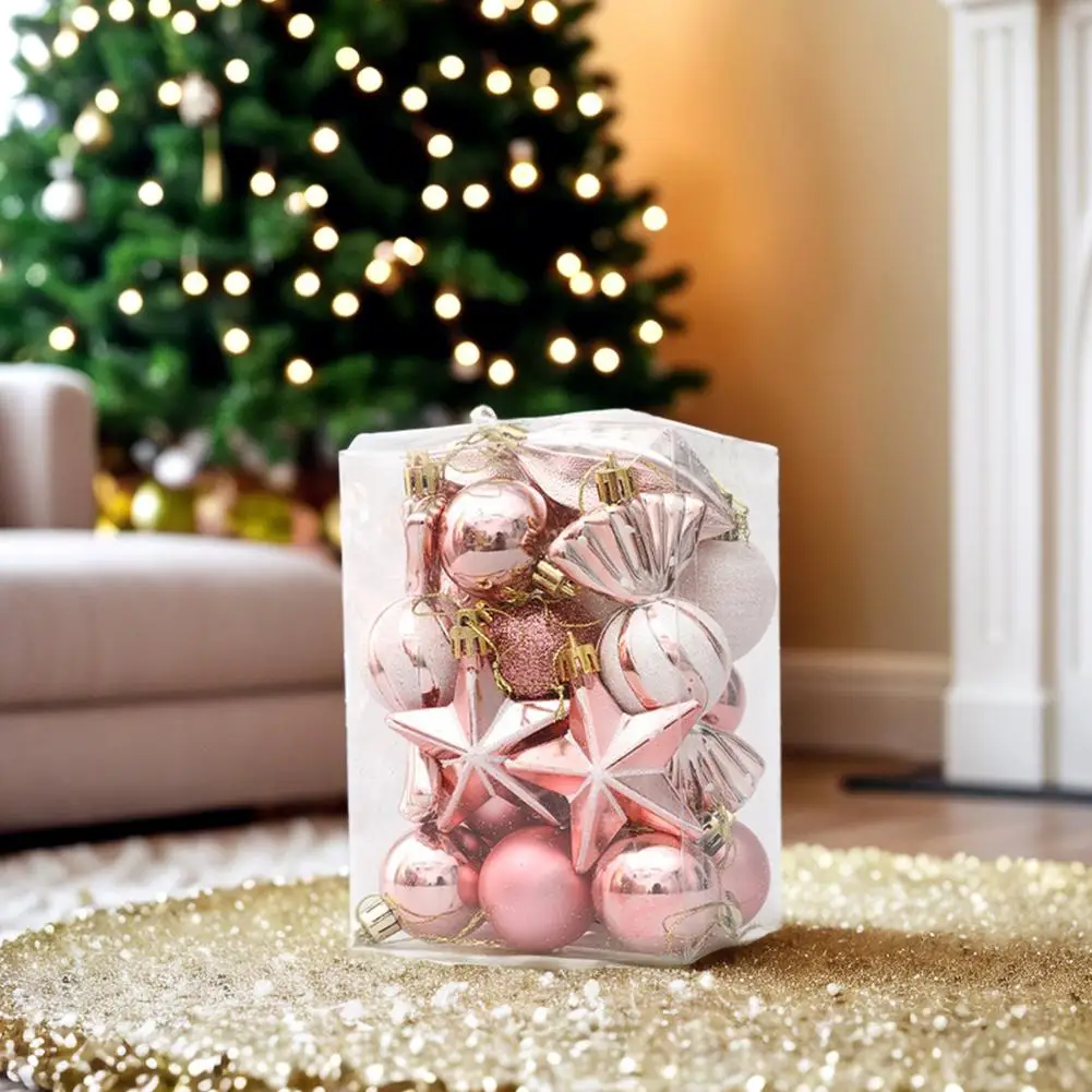 20/29/42 قطعة عيد الميلاد زخرفة كروية معلقة شجرة عيد الميلاد قلادة الحلي للمنزل غرفة ديكور السنة الجديدة 2026 هدايا اكسسوارات #3