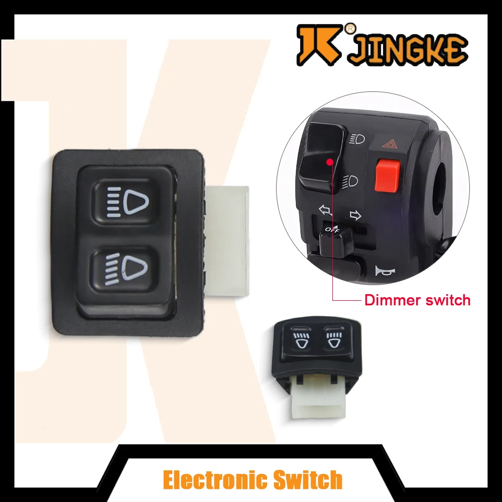 

Scooter Switch Button Headlight Single Headlight Switch For Honda Suzuki ATV Moped