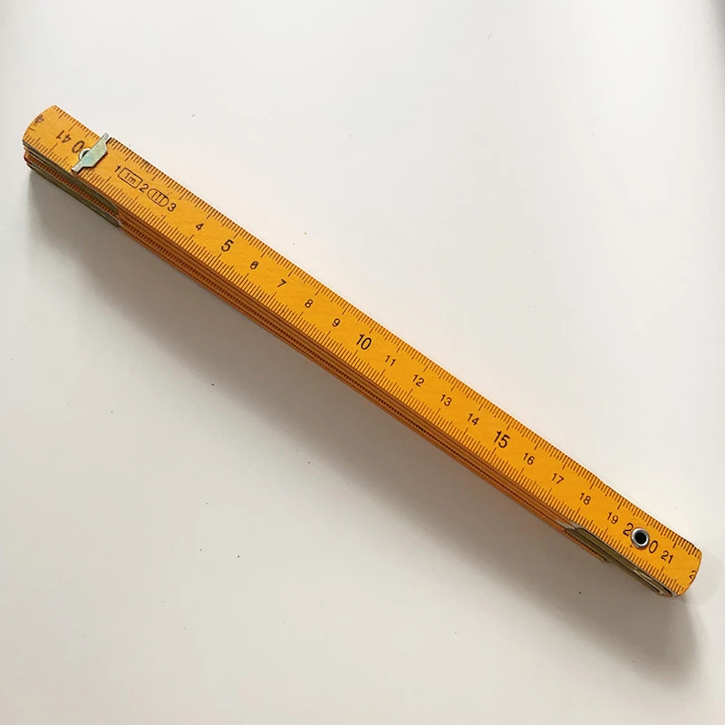 Wooden Folding Ruler Folding Metric Ruler Metric Measurement Carpenter Folding Ruler Folding Ruler For  Carpenter Engineer