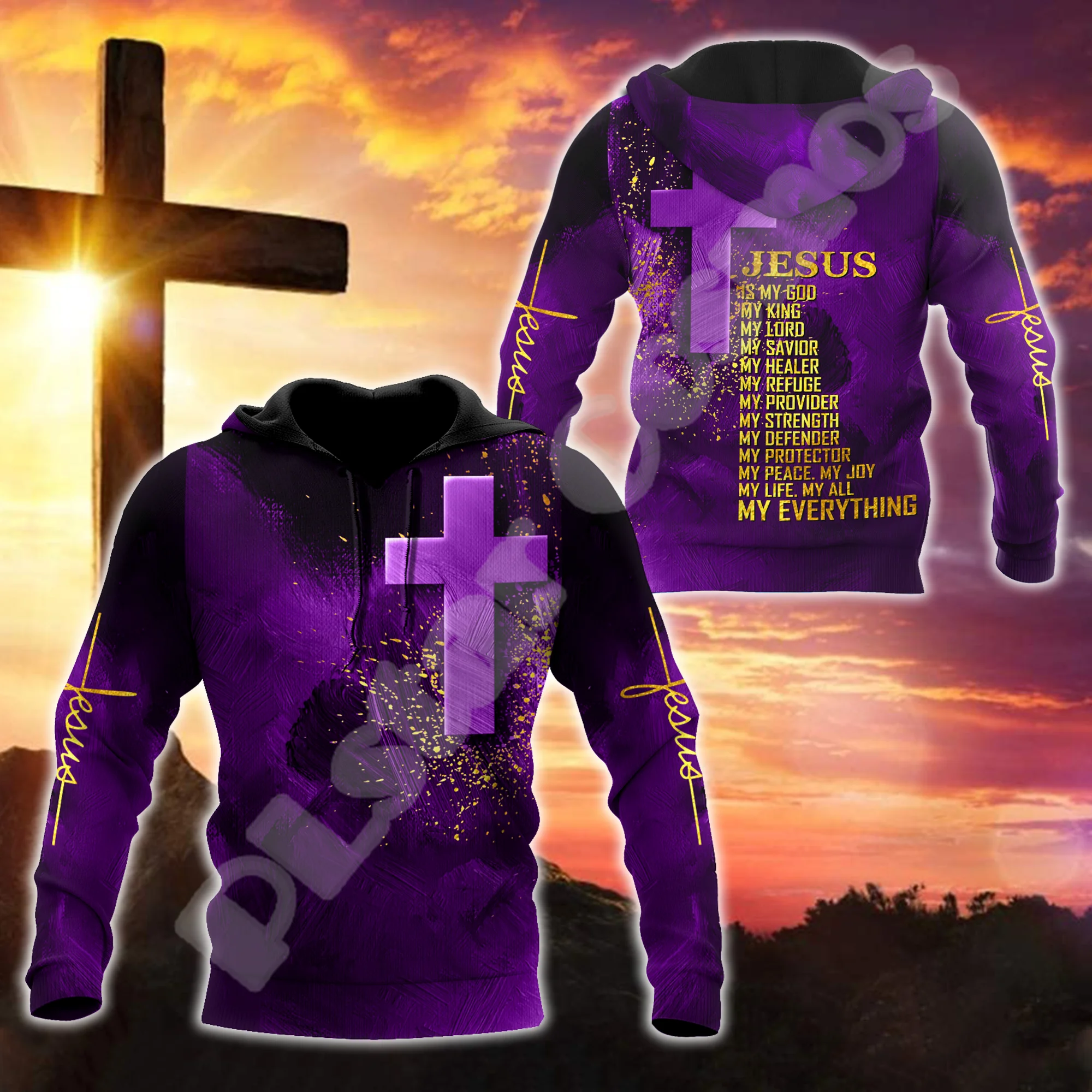 

Custom Name Christian Child Of God Savior Jesus Lion Retro Tattoo 3DPrint Unisex Pullover Harajuku Casual Funny Jacket Hoodies L
