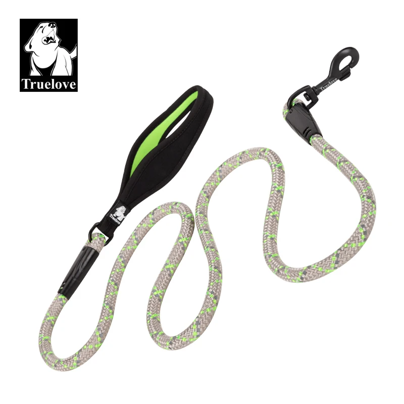 Truelove Pet Leash Fleece Mesh Soft Padded Reflective Leads Reversible For Dogs Collar and Leash Pet Dog Harness Vest TLL2572