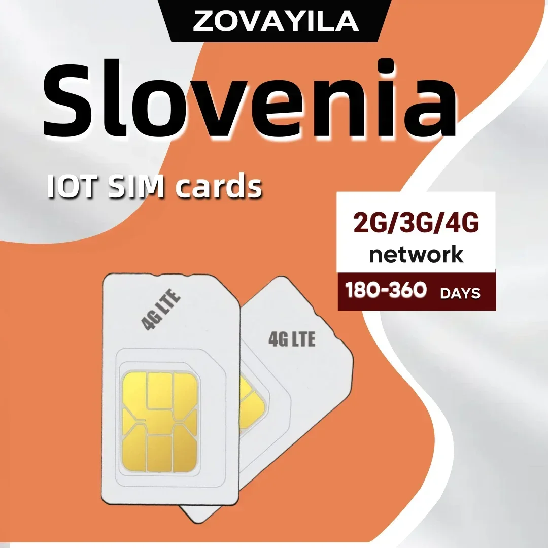 Collare localizzatore per animali domestici scheda SIM dedicata ZOVAYILA Data SIM nessun contratto dati di Roaming europei 360MB Slovenia 365 giorni di servizio